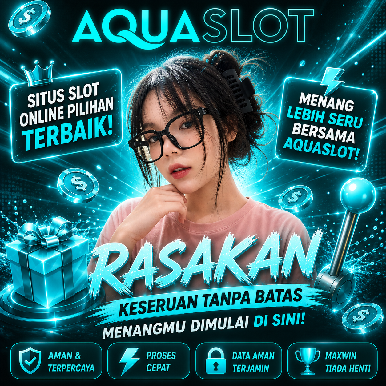 AQUASLOT Front Black 